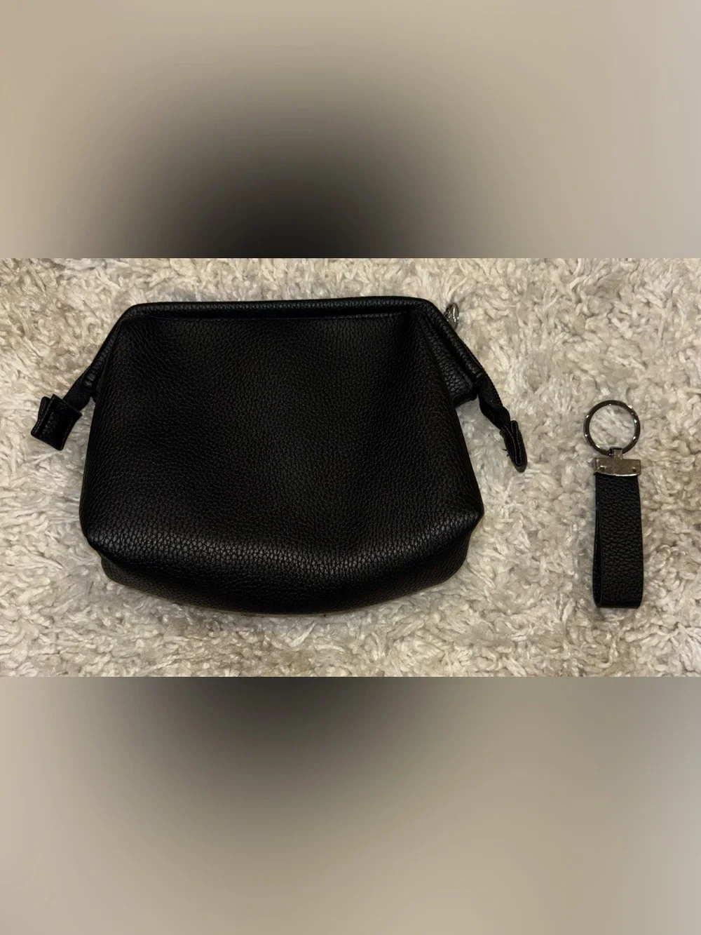 Giorgio Armani Business Class Amenity bag w/ Key Chain
